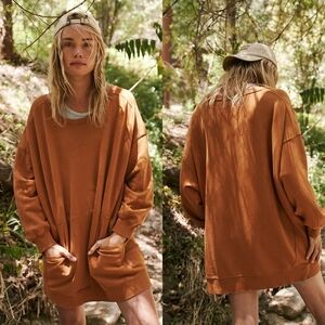 NWT Free People FP Movement Bounce Pass Pullover